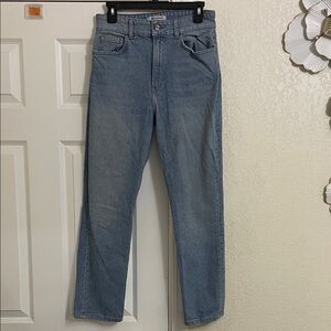 Reformation Emilia crop Light Blue Jeans